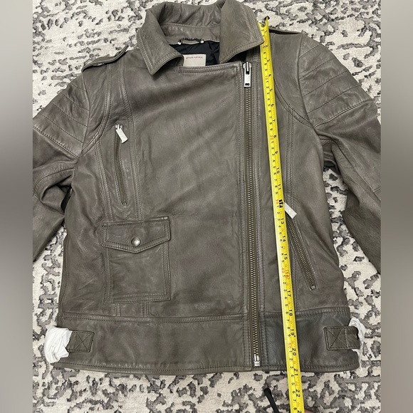 Nwt Banana Republic heritage leather jacket - Picture 10 of 10